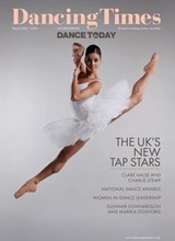 Dancing Times front cover March 2018 issue